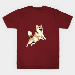 Shiba inu beautiful dog T-Shirt